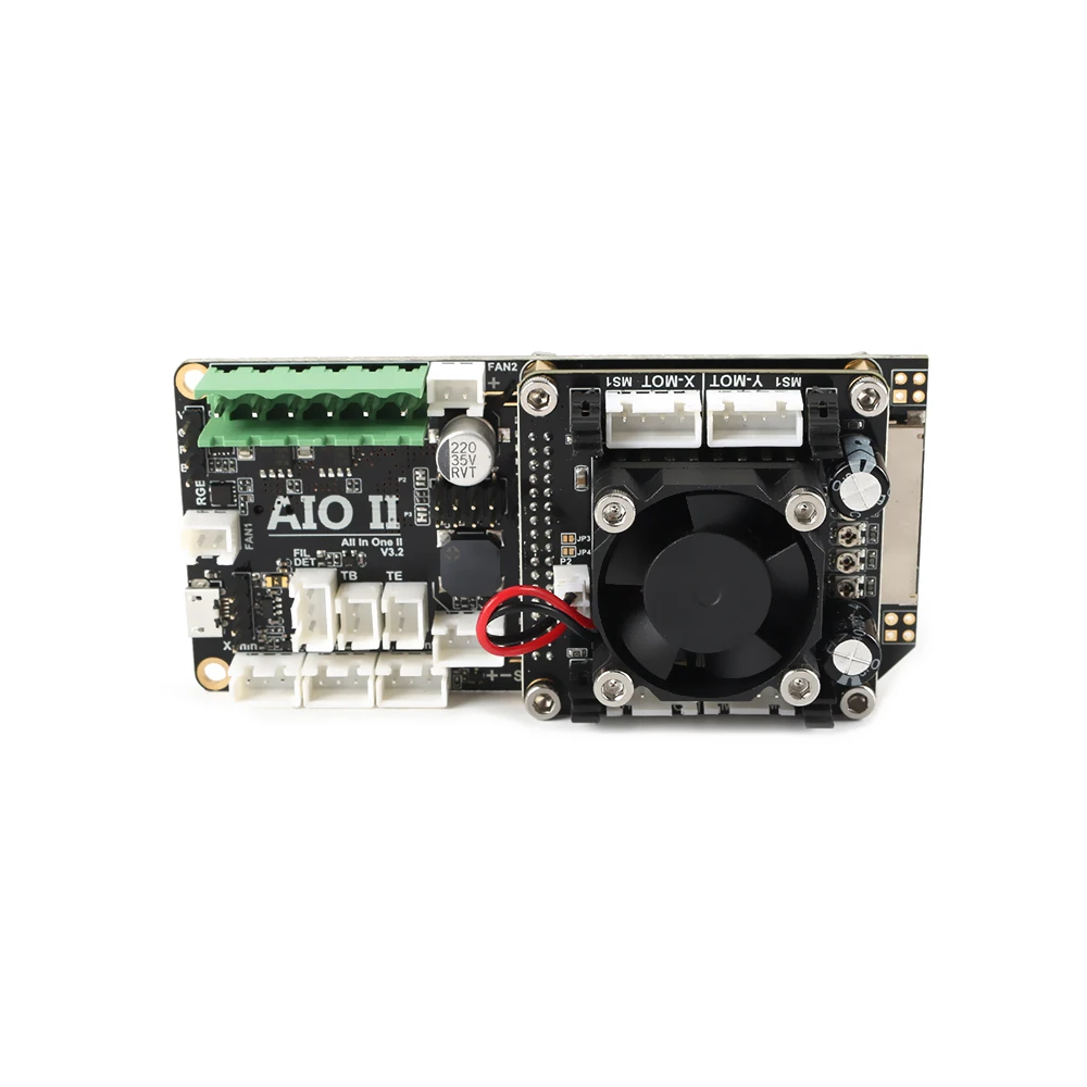 AIO II V3.2 плата контроллера все в одном II 32 бит Материнская плата MCU 32 бит встроенный RGB mini12864 ЖК поддержка Marlin для 3DP/CNC