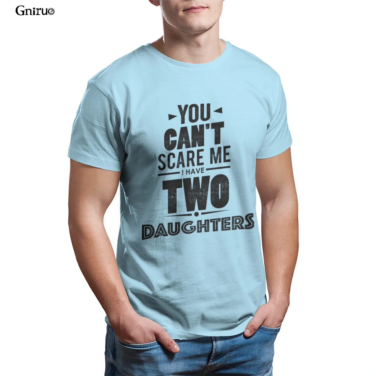 

Wholesale You Can't Scare Me I Have Two Daughters words Anime Oversized Groot Aesthetic JapaneseStyle 93327