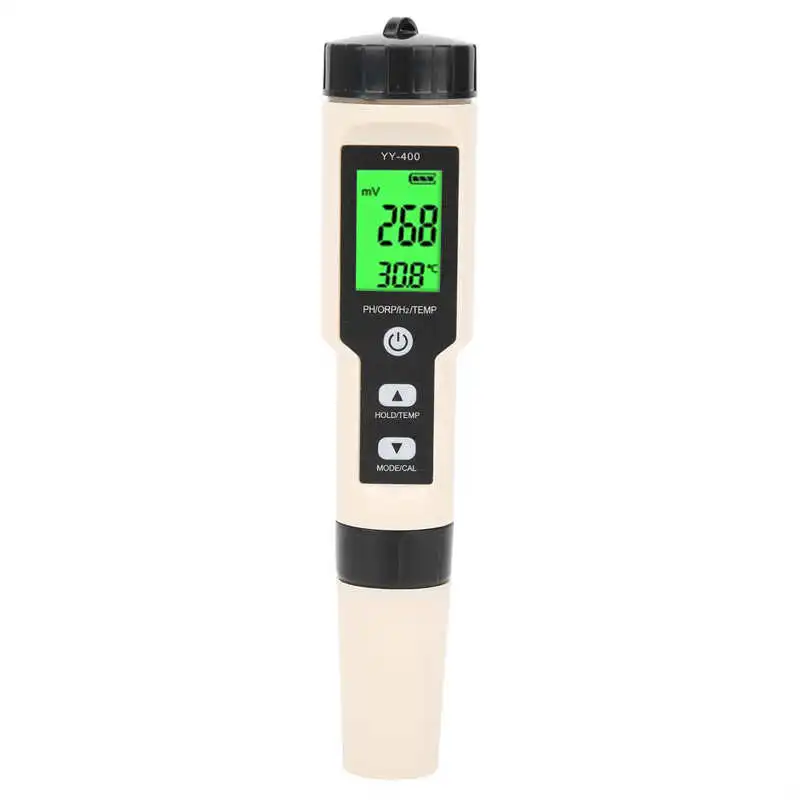 Ph метр тестер качества воды портативный PH ORP температура H2 4 в 1 монитор детектор