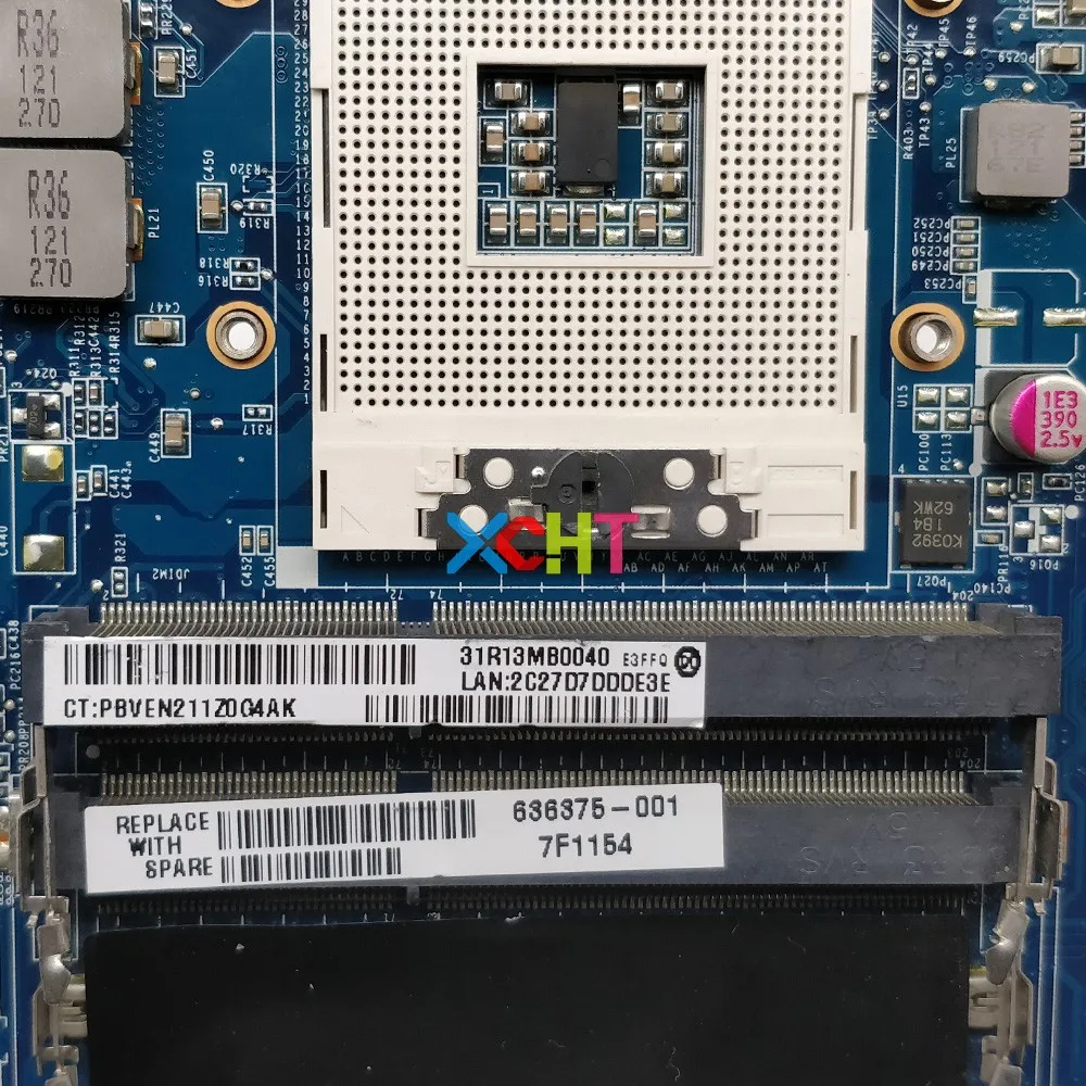 Материнская плата для ноутбука HP Pavilion G4 G6 G7T Series 636375-001 DA0R13MB6E0 HD6470/1G HM65