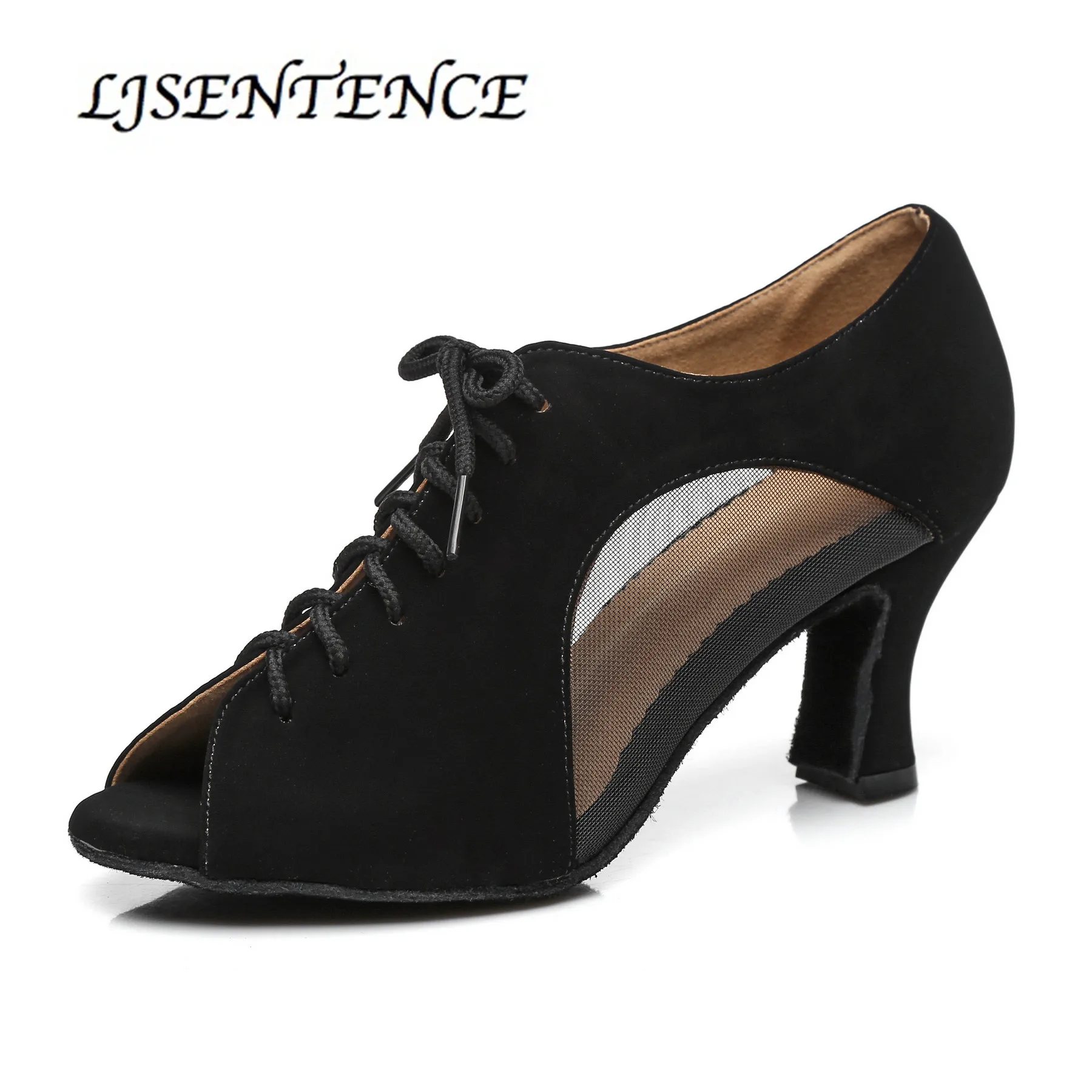 Сетчатая обувь для латинских танцев женские бальные ботинки девочек из Румба