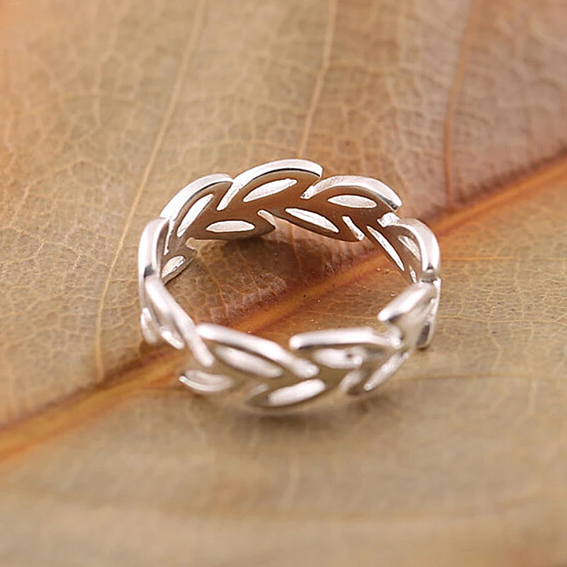 S925 Серебряное кольцо регулируемого размера на палец ювелирное изделие богемное