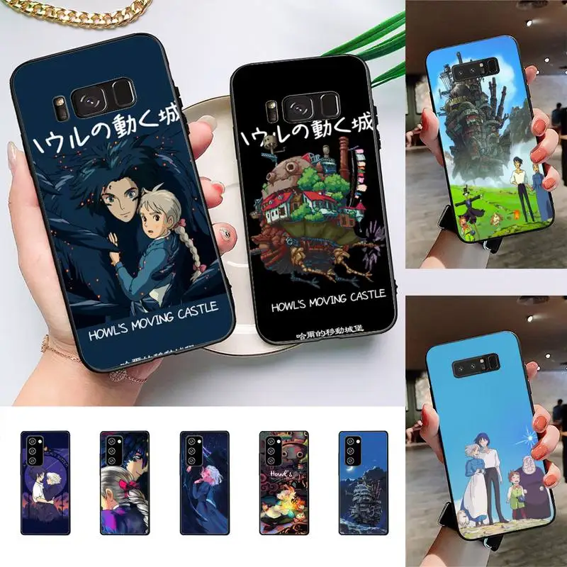 

Howl's Howls Moving Castle Phone Case For Samsung Galaxy Note10Pro Note20ultra cover for note20 note10lite M30S Back Coque