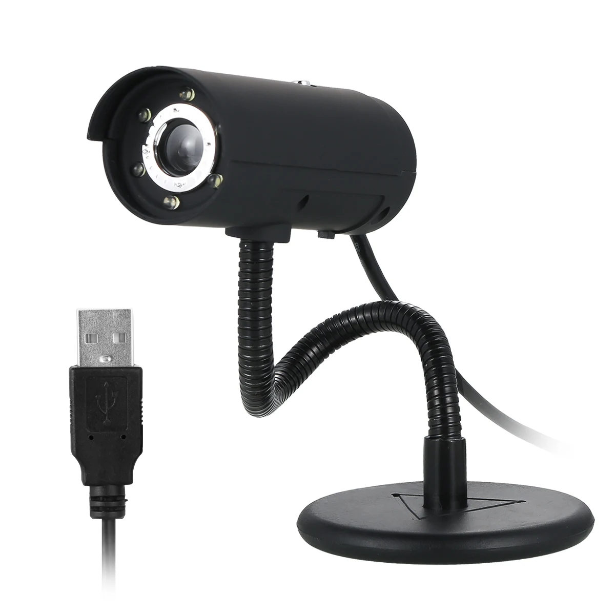 Веб-камера USB2.0 с микрофоном 480P 6 светодиодов | Компьютеры и офис