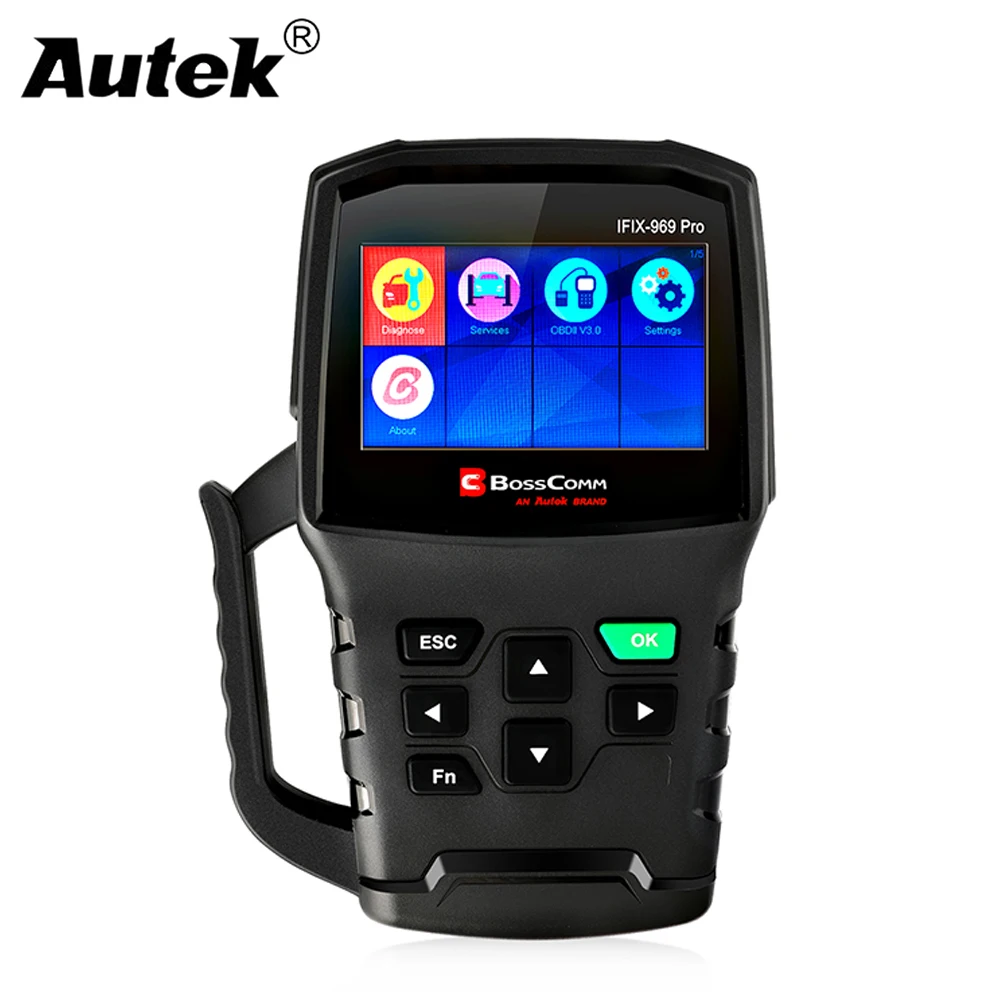 Autek IFIX 969 Pro OBD2 диагностический инструмент полная система автоматического