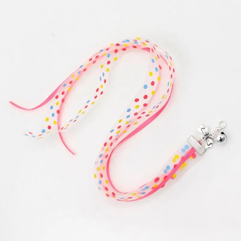 

5PCS Ribbon Teaser Refill Cat Favorite Toy Wand Attachments Gatos Stick Toy Replacements Kitten Training Toy Pet Supplies