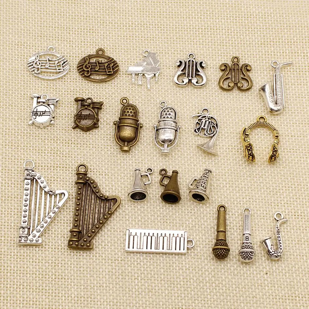 1 шт. ручной работы ювелирные аксессуары Запчасти Шарм музыкальный инструмент