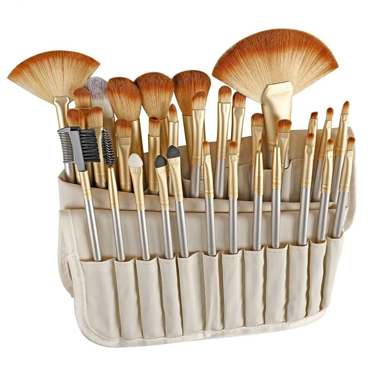 Вандер 32 шт. кисти для макияжа Профессиональная мягкая Косметика Make Up набор