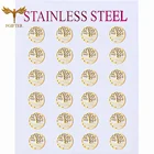 Детские ювелирные изделия для девочек, серьги-гвоздики с полым деревом и рекой, женские аксессуары из нержавеющей стали, тренд 2022 года, модные серьги, горячая распродажа