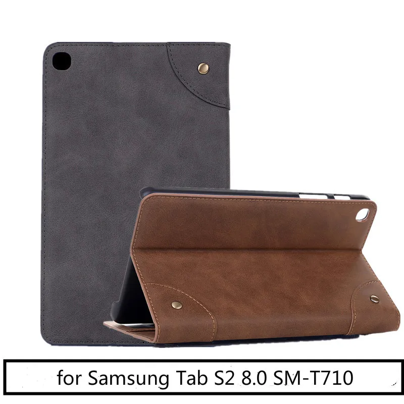 Мягкий чехол для планшета Samsung Galaxy Tab S2 8 0 дюйма флип t719y T710 кожаный кошелек карт