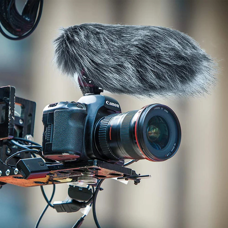 Comica CVM-V30 LITE видео микрофон конденсатор загорается Запись для Canon Nikon Fuji DSLR камера