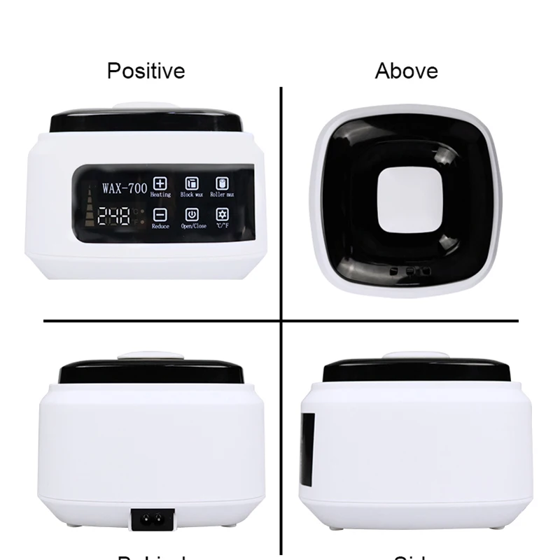 Wax Heater for Hair Removal with LCD Display Smart Professional Epilator Depilatory Body Care Paraffin Machine Men Women Use | Красота и