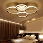 Светодиодные потолочные светильники, современный потолочный светильник, Потолочная люстра, пульт дистанционного управления для гостиной, спальни, светодиодные светильники для столовой, дома