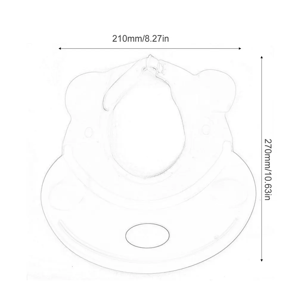 

Shower Caps Adjustable Waterproof Shampoo Shower Caps For Kids Bath Visor With Ear Protection For Bathing Washing Hair