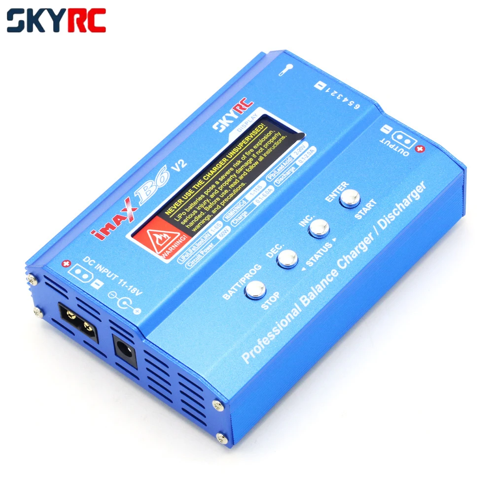 Цифровое балансирующее зарядное устройство SKYRC IMAX B6 V2 B6V2 для Lipo NiMh аккумуляторов
