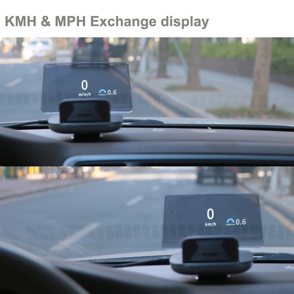 EANOP M70 2020 зеркало HUD Дисплей OBD2 проектор скорости в реальном времени Монитор RPM