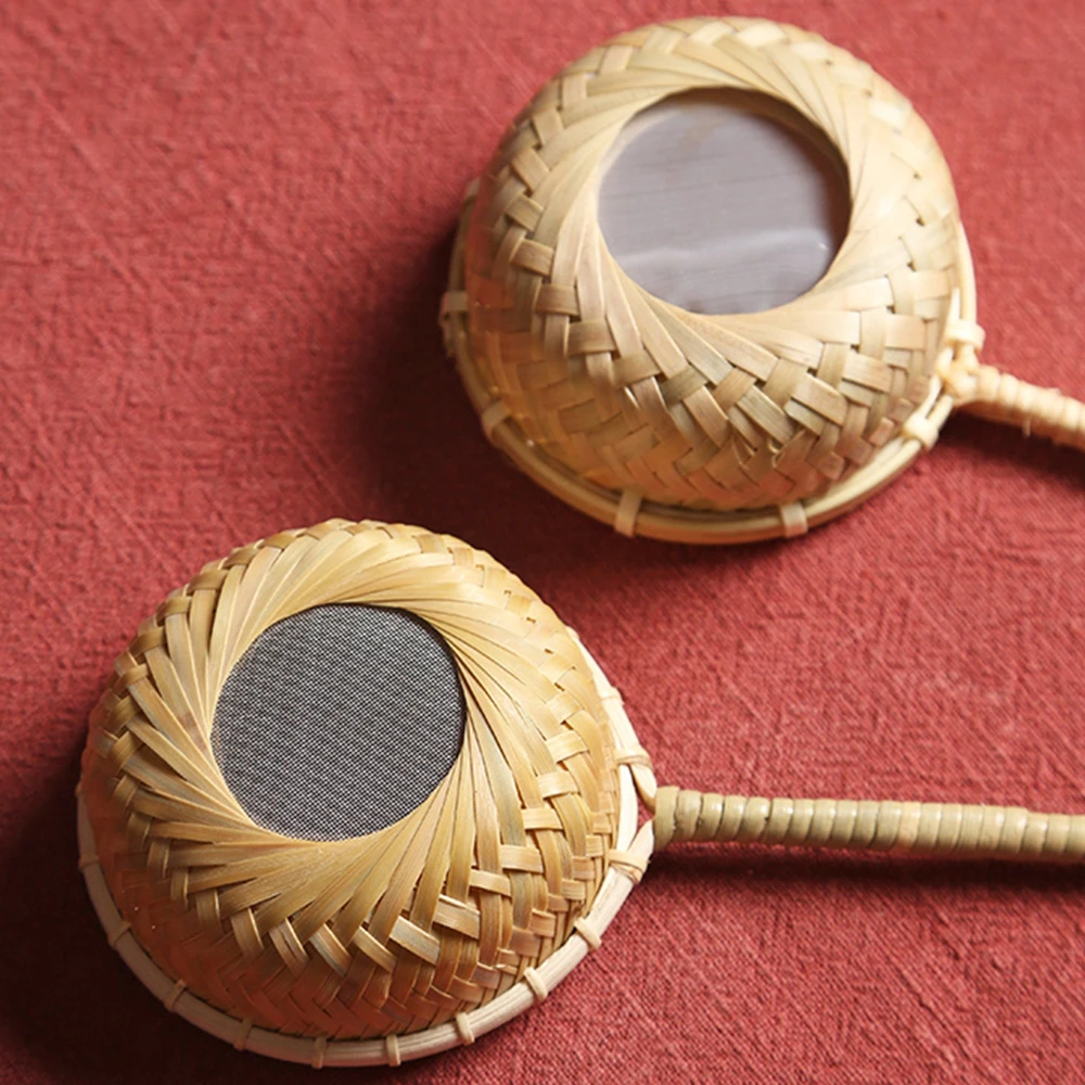 Бамбуковое чайное ситечко ручной работы мини-фильтр для кофе вина соевого молока