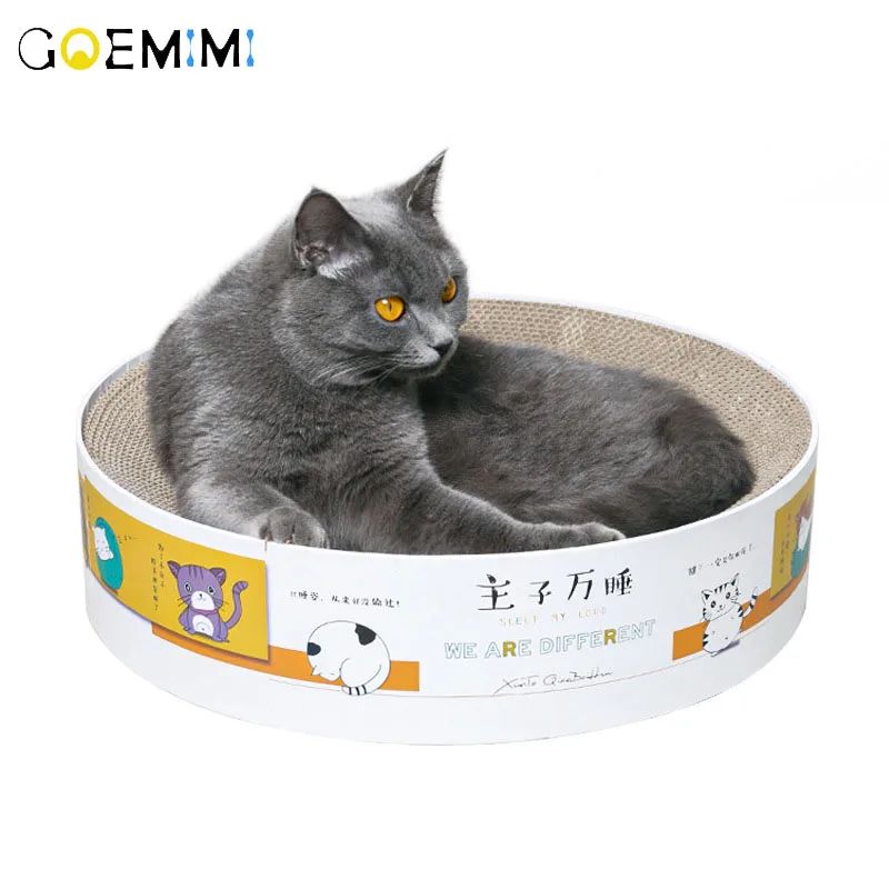 Кошачья кошачья мята скребок для ногтей коврик кровать игрушка Когтеточка