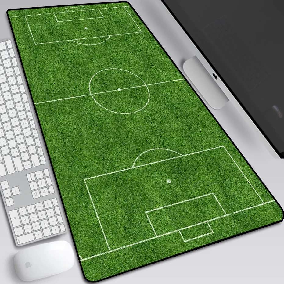 

Athlete Football Team Mouse Pad Football Fan Logo Ball Planet Venue Peripheral Computer Notebook Keyboard Table Mat