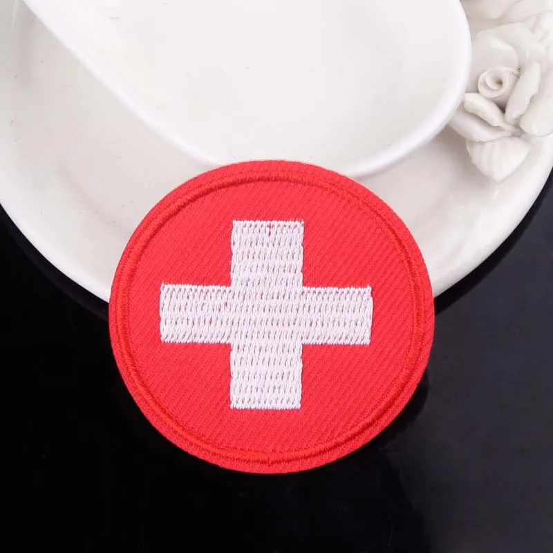 DIY вышитая заплатка Национальный флаг Утюг для нашивки на одежду тактические