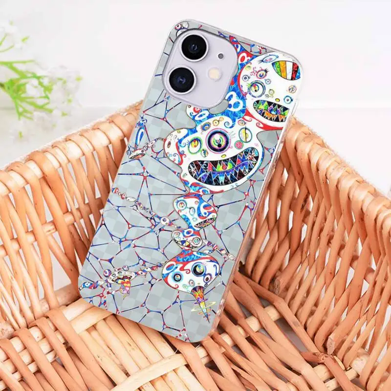 

Apans Flower Sun Smile Phone Case For Iphone 7 8 Plus X XS 11 12 Pro Max Mini XR SE 2020 Soft Silicone Shockproof Back Cover