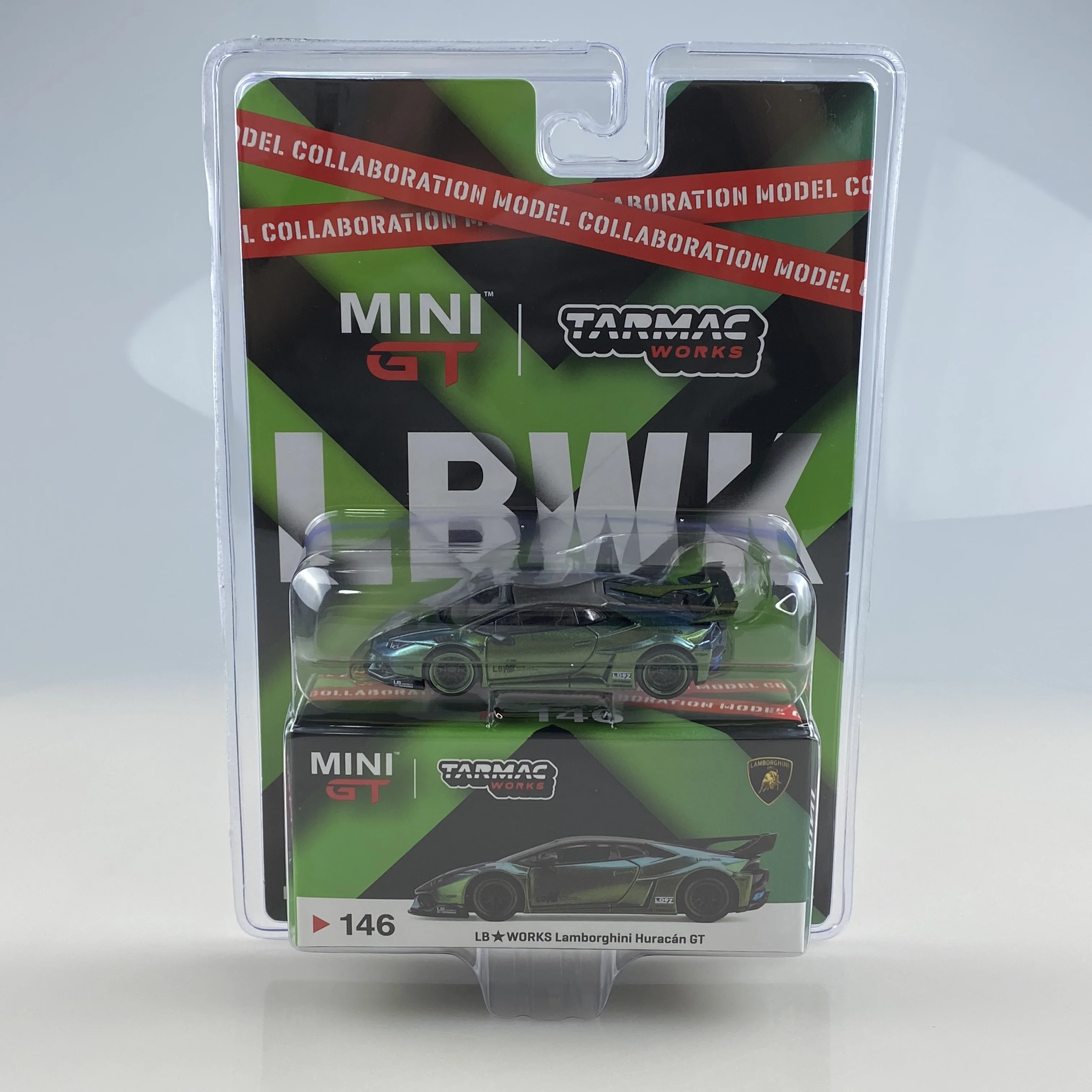 

MINI GT 1/64 LB Works Lamborghinis Huracan GT chameleon model