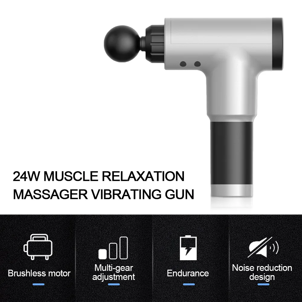 Массажер вибрационный для расслабления мышц устройство фитнеса с