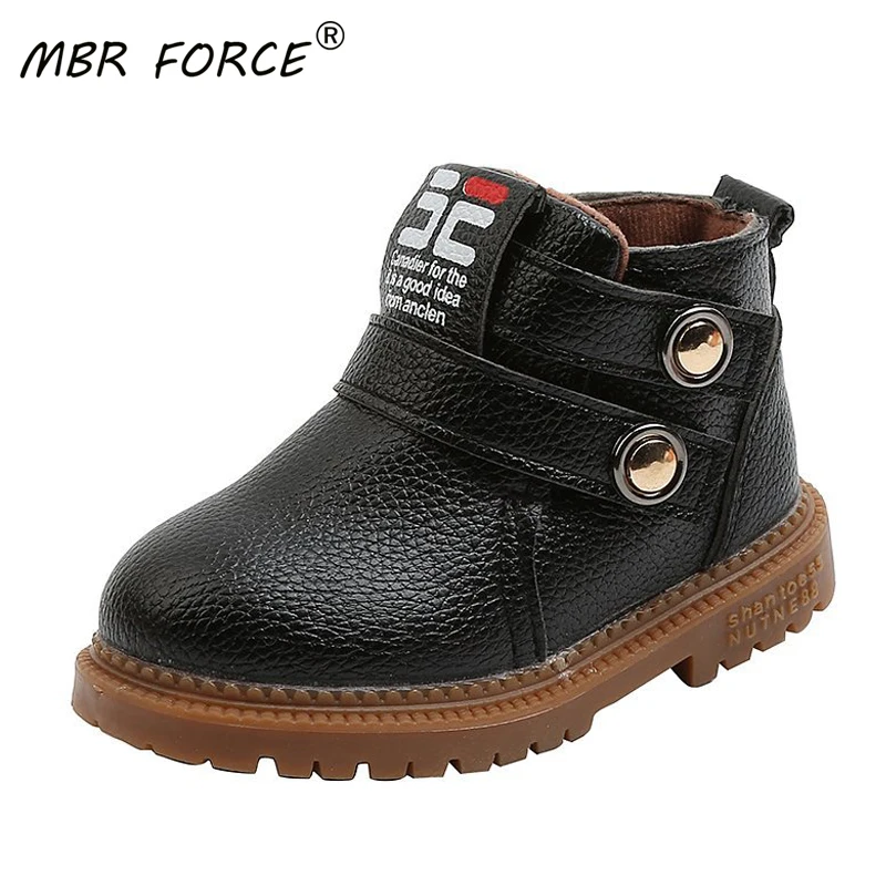 MBR FORCE/Новинка 2020 модные детские ботинки для маленьких девочек и мальчиков