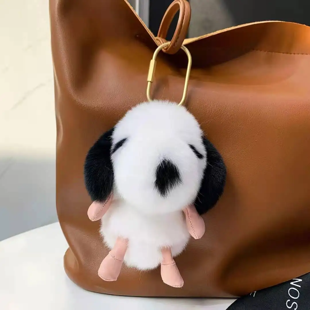 Роскошный брелок с подвеской в виде маленькой собаки милый щенок для женской