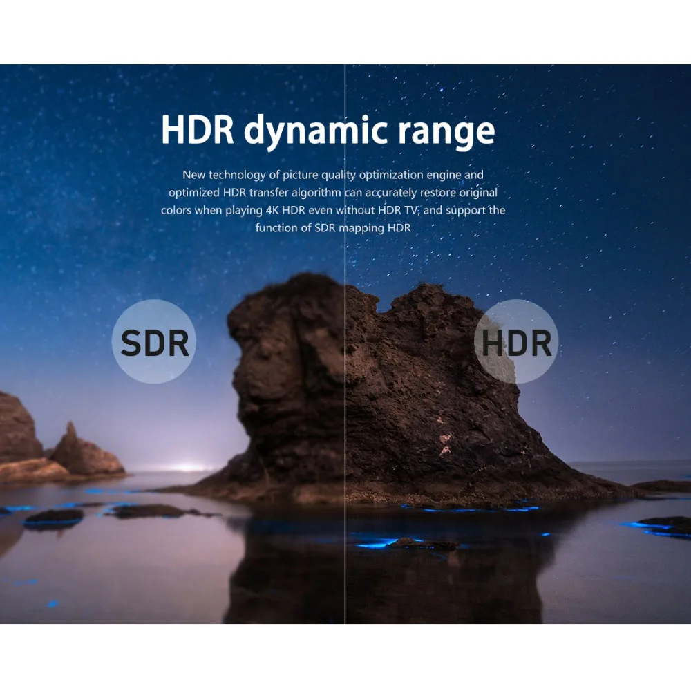 Приставка Zidoo Z9s 4K для Smart TV ОС Android 7 1 NAS 2 Гб DDR 16 ГБ eMMC медиаплеер HDR приставка