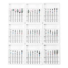 Алмазная дрель для ногтей 9 видов, алмазная фреза для маникюра, средство для удаления кутикулов, электрическая машинка для маникюра, набор аксессуаров