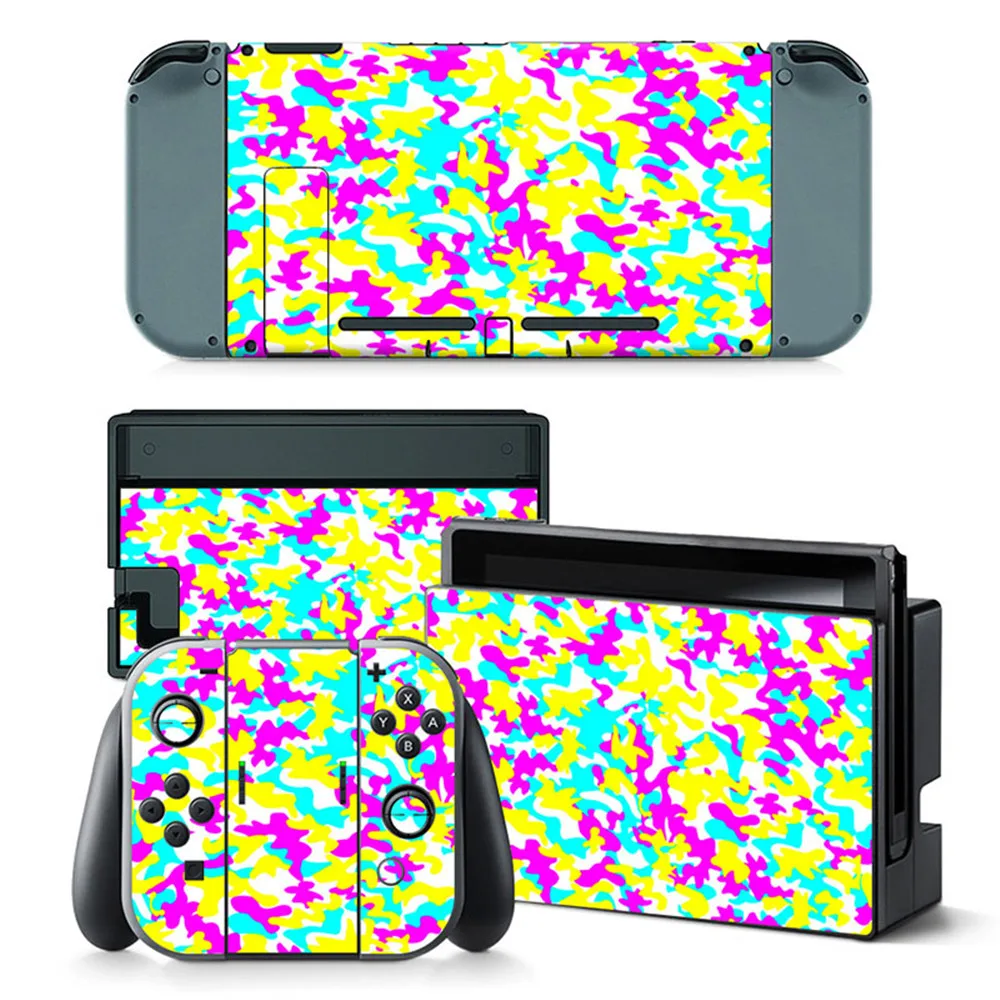 Новый дизайн наклейки кожи для Nintendo переключатель беспроводной контроллер |