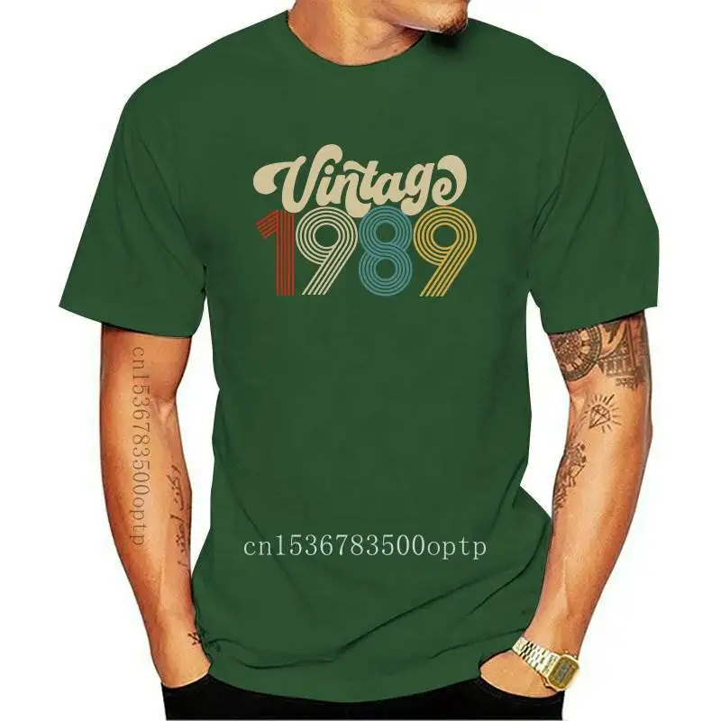 

New Vintage 1980 Letter Print T Shirt Women Fashion Harajuku Summer T Shirts 40th Birthday Party Tops Tee Gift for Her Dropshipp