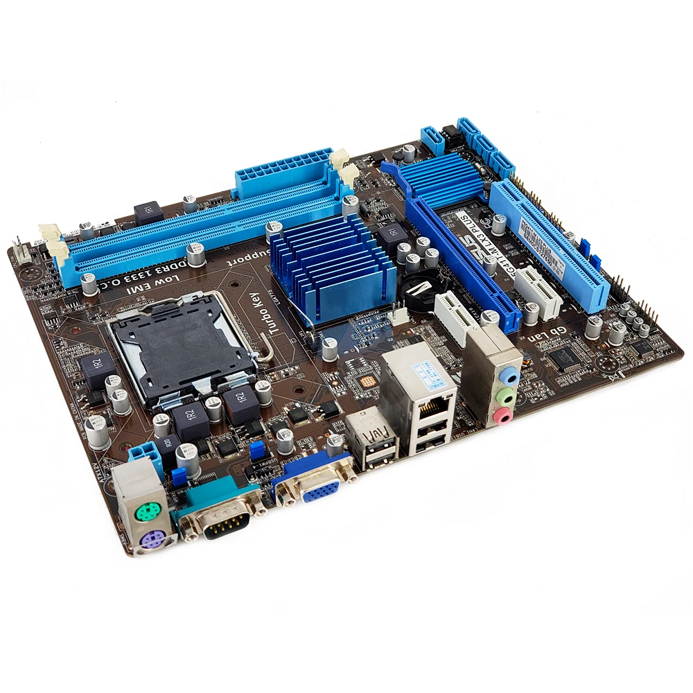 Asus P5G41T-M LX3 Plus Desktop Motherboard G41 Socket LGA 775 For Core 2 Duo DDR3 8G SATA2 VGA uATX Original Used Mainboard