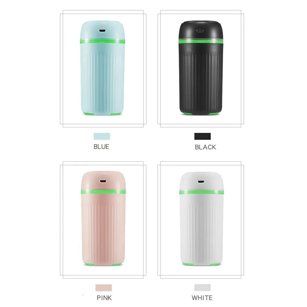 

Ultrasonic Air Humidifier Car Humidifier Small USB Diffuser Auto Shut-Off Cool Mist Vaporizer for Home Office