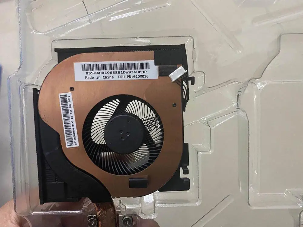 new and original laptop lenovo thinkpad p52 p53 cpu cooling fan heatsink assembly radiator cooler 02dm016 02dm017 free global shipping