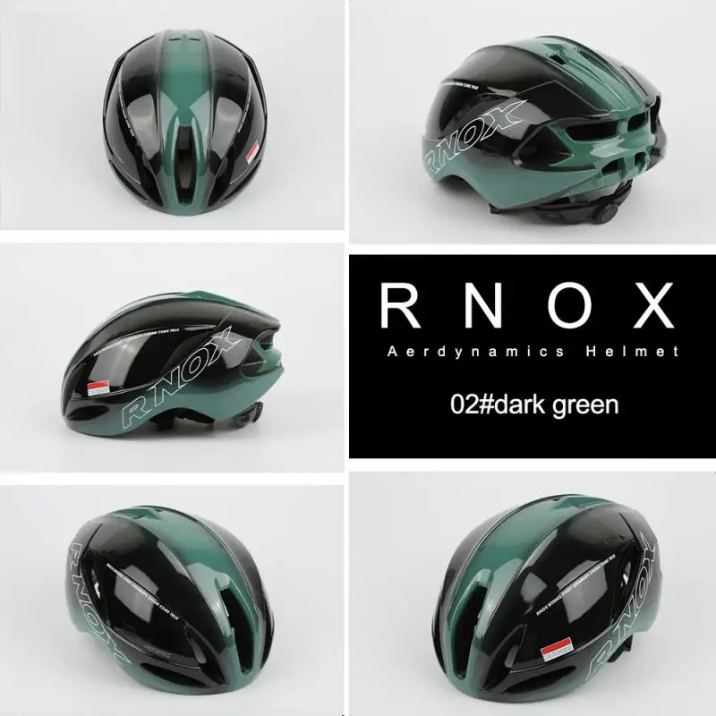 RNOX Cycling Helmet Speed Pneumatic Racing Road Bike Helmets TT Time Trial Triathlon Bicycle Equipment | Спорт и развлечения