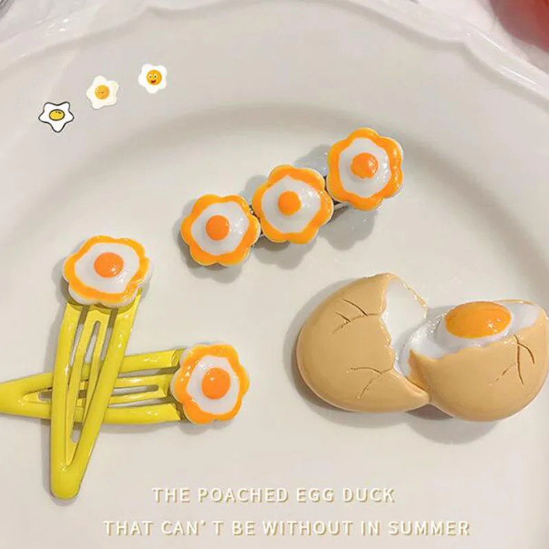 

1 компл. Прекрасная шикарная Корейская эластичная повязка для волос в виде яйца желтого цвета заколка для волос аксессуары для волос для жен...