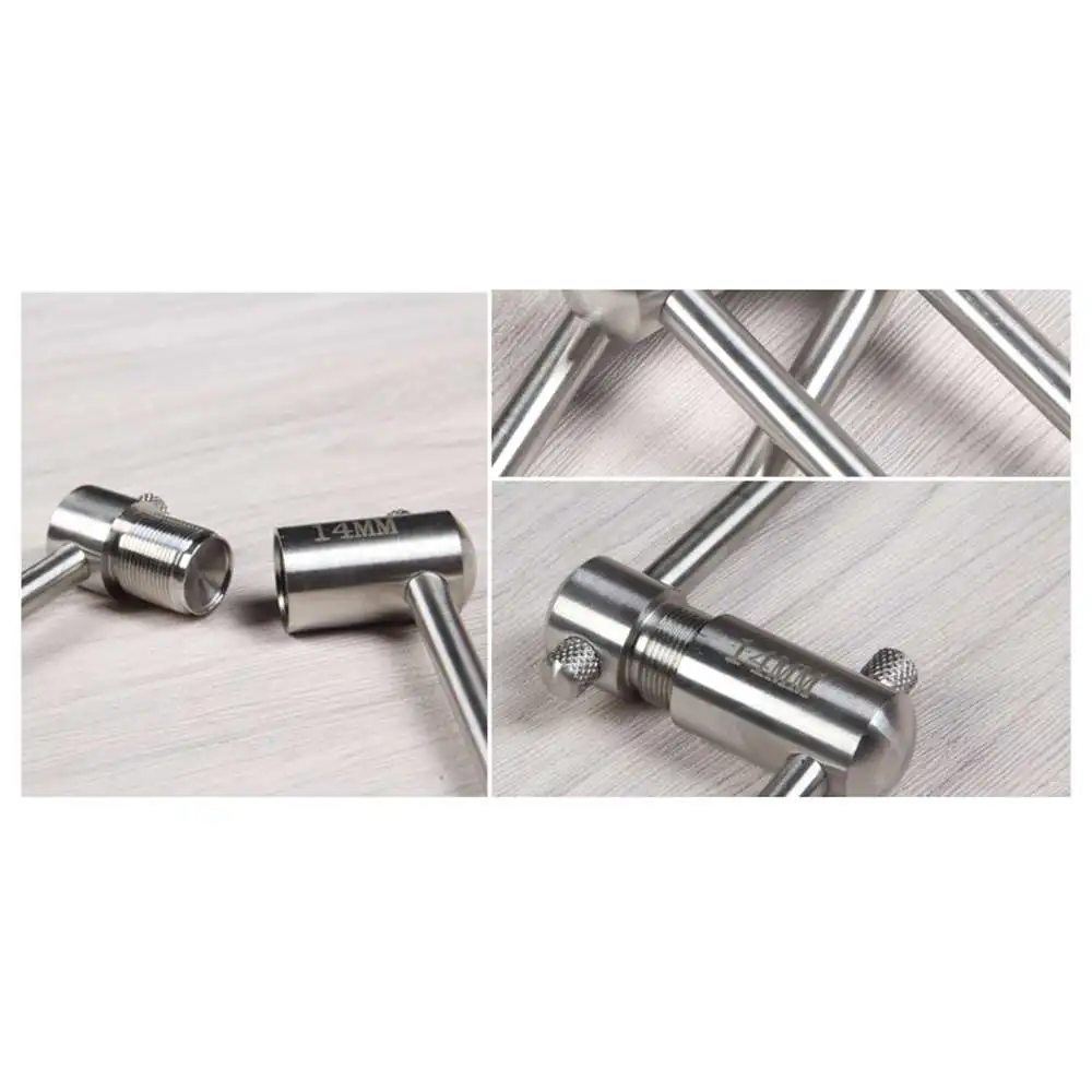 

1PC Cue Tip Press Tool Shaper 11/14MM Pool Snooker Billiards Flat Cues Stick