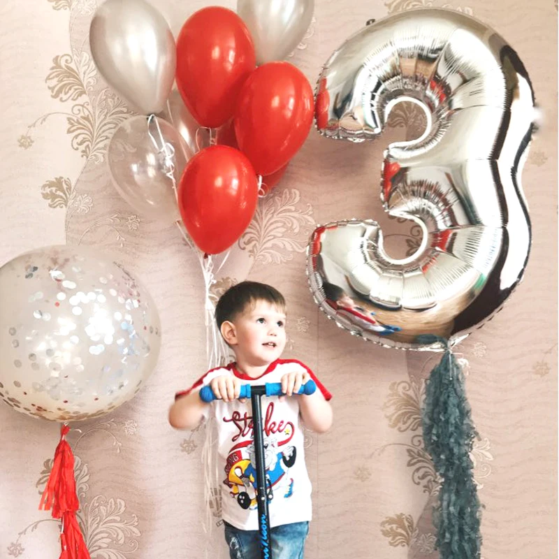 Фольгированные воздушные шары в виде цифр 40 дюймов|party supplies|supplies partyparty party |