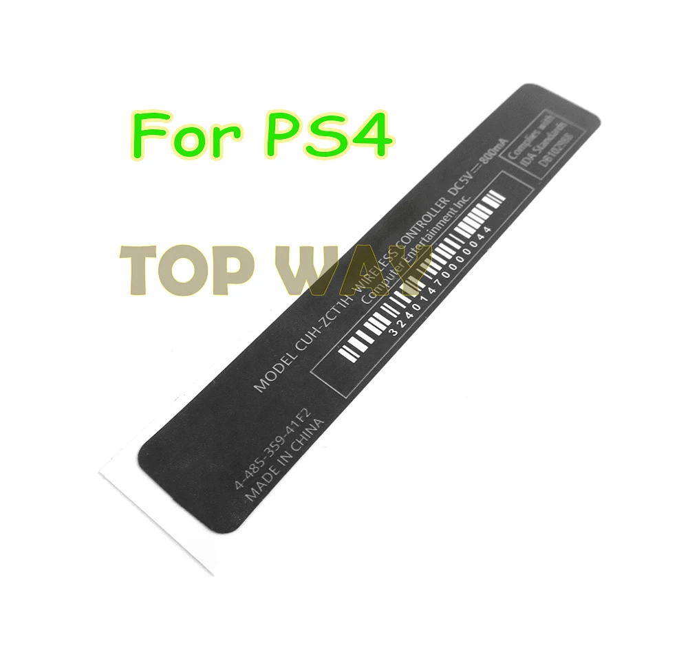 ChengChengDianWan 20 шт. 60 1 для корпуса контроллера Playstation PS4 Slim Back Mark Tag Наклейка уплотнения