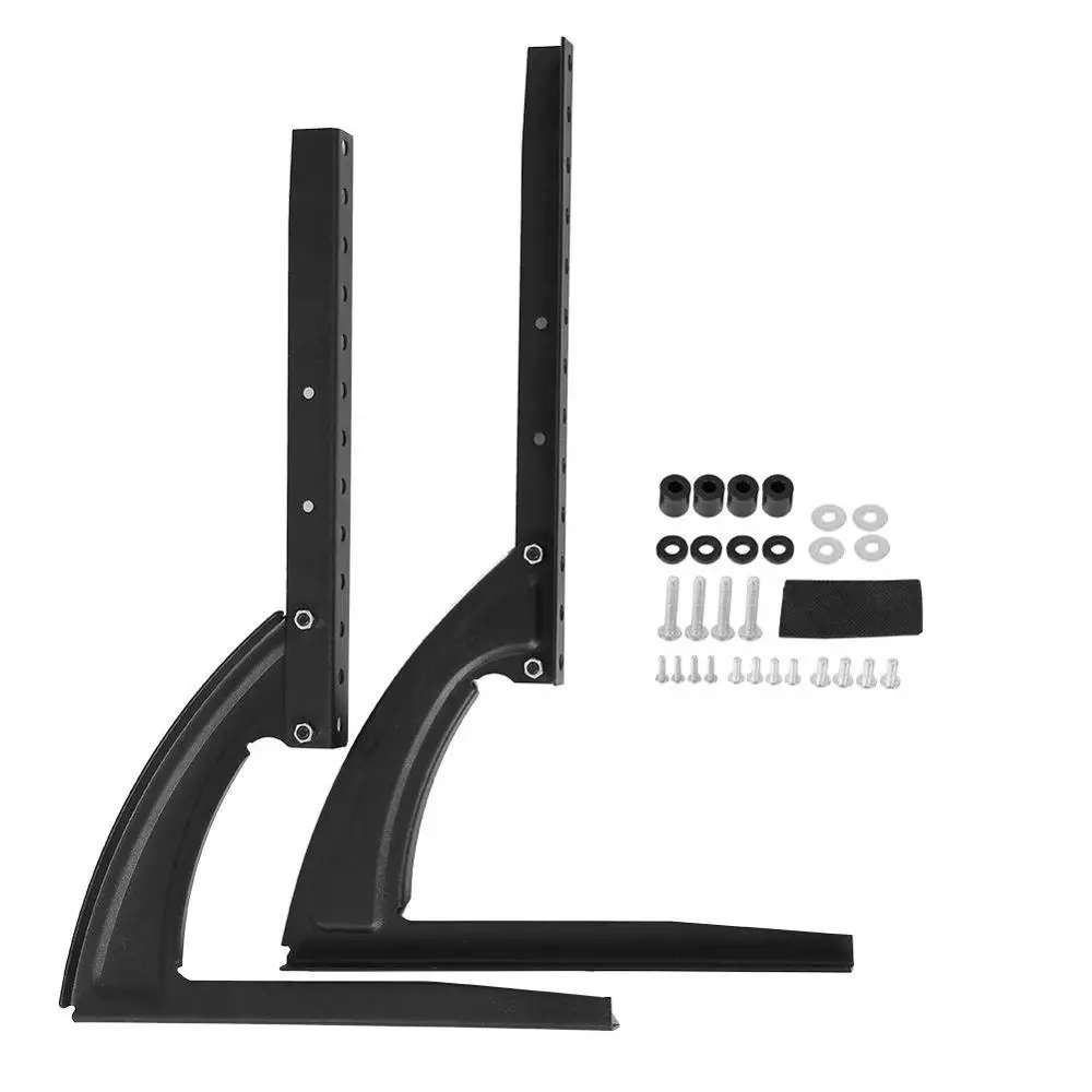 Кронштейн для телевизора черный металлический стальной кронштейн плоского