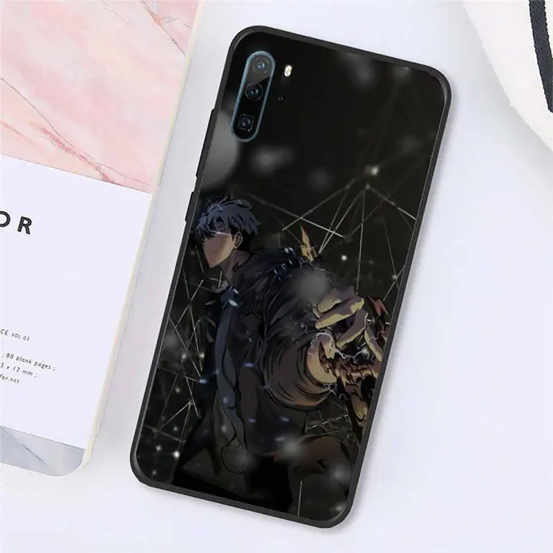 

Solo Leveling Japan anime Phone Case For Huawei honor Mate P 10 20 30 40 Pro 10i 9 10 20 8x Lite Y91C V17 6.38 6.44