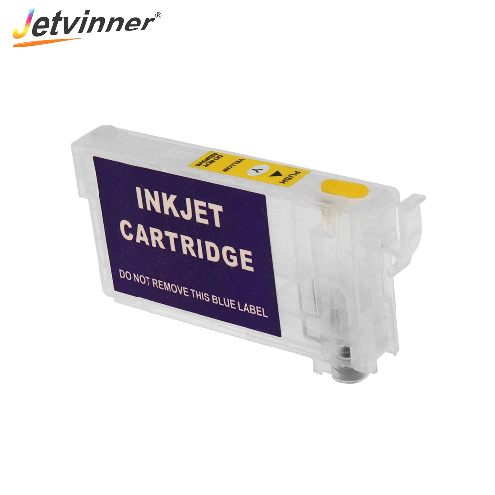 Jetvinner T802 T802XL 802XL Refillable Ink Cartridge Without Chip For Epson WorkForce Pro WF-4720 WF-4730 WF-4740 WF-4734 | Компьютеры и