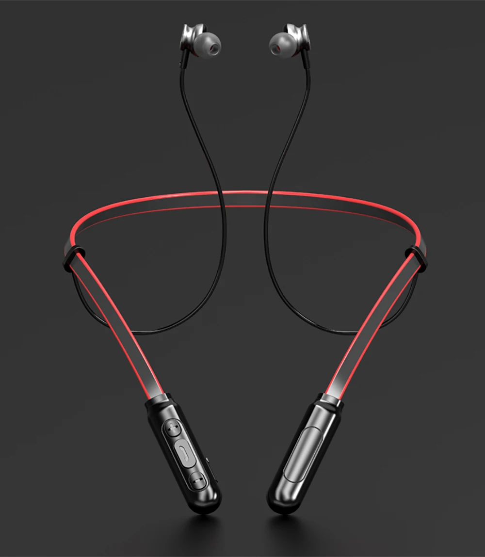 UTRAI Bluetooth наушники 5,0, беспроводные наушники для телефона Xiaomi, Спортивная игровая гарнитура с микрофоном, гарнитура Bluetooth с шейным ободом