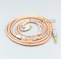 ln006735 2 5mm 3 5mm xlr balanced 16 core 99 7n occ earphone cable for dunu dn 2002