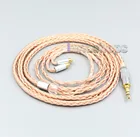 LN006735 2,5 мм 3,5 мм XLR сбалансированный 16 ядер 99% 7N OCC кабель для наушников для Dunu dn-2002