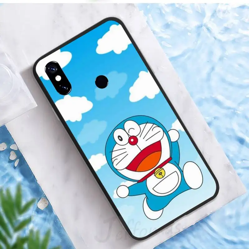 

doraemon Phone Case For Xiaomi Redmi note 7 8 9 pro 8T 9A 9S Mi Note 10 Lite pro