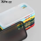 Чехол-накладка для iPhone SE 2020, 11 Pro Max, X, XS, XR, 8, 7, 6, 6S Plus, матовый