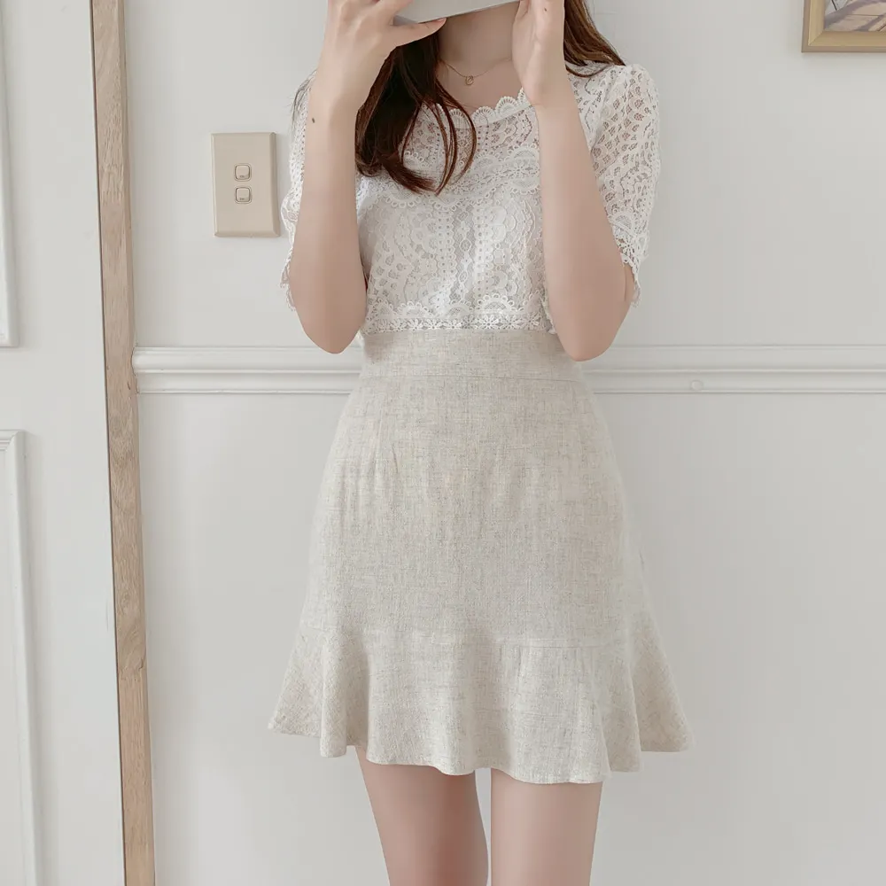 Милая Мини-юбка женская модная юбка в корейском и японском стиле преппи милая